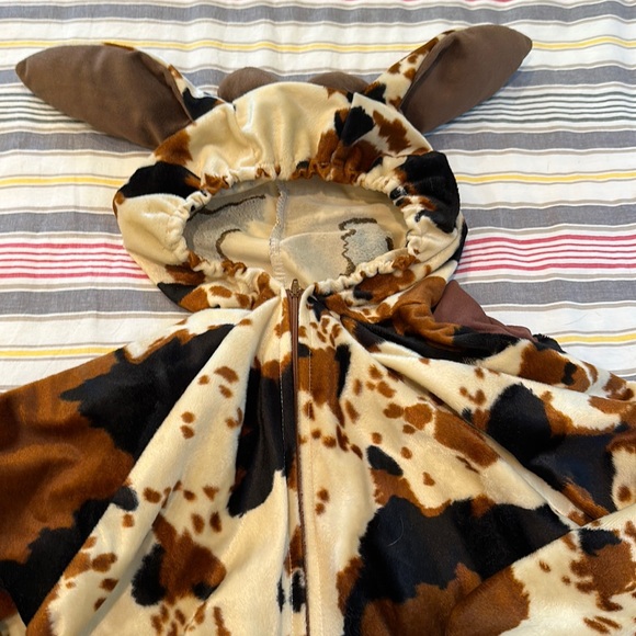 Handmade Etsy cow costume size 8 - Picture 1 of 3